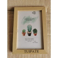TUIPATE 4x6 Picture Frame, Display Photo 4x6 with Mat or 5x7 without Mat, Wooden Rustic Picture Frames for Tabletop or Wall Mounting, Brown TUIPATE 4x6 Picture Frame, Display Photo 4x6 with Mat or 5x7 without Mat, Wooden Rustic Picture Frames for Tabletop or Wall Mounting, Brown